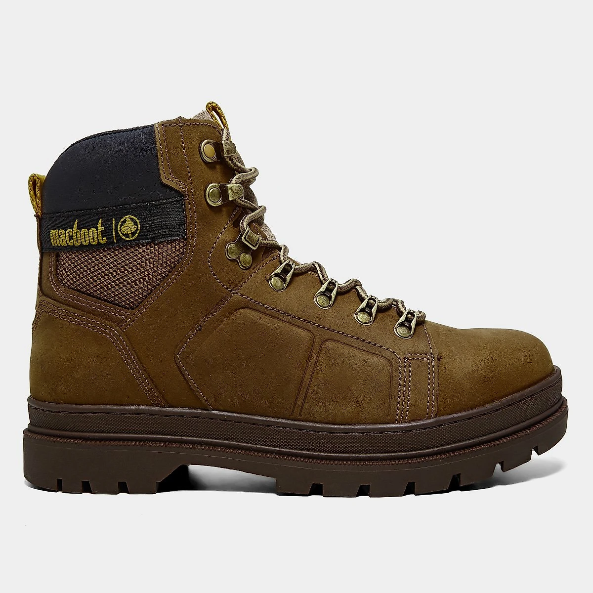 Bota Couro Macboot Mombaça 02 Masculina Marrom - 38 | Shopping do
