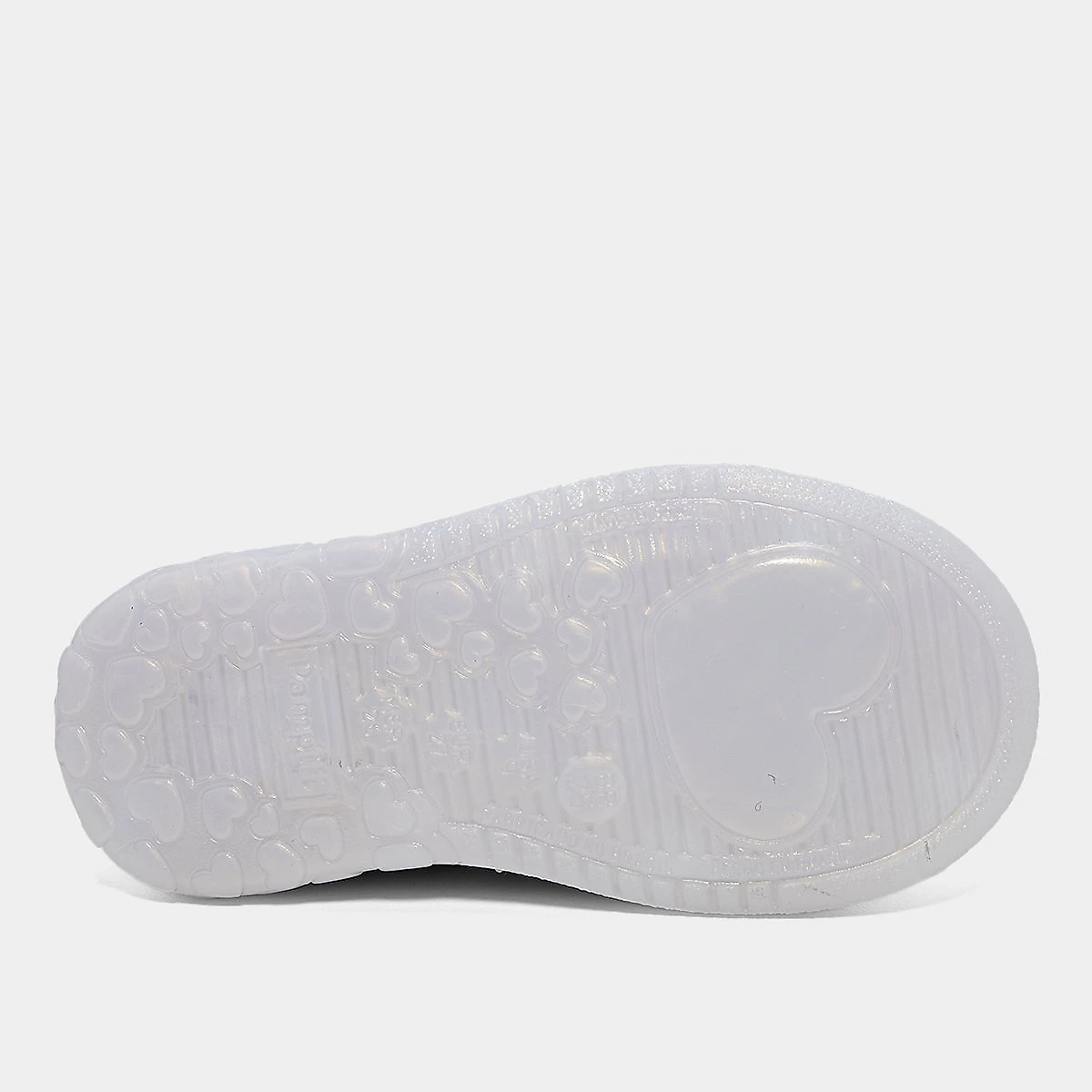 Tênis Infantil Pampili Sneaker Menina Branco+Rosa - 23
