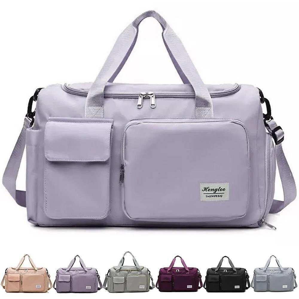 Bolsa Mala Com Porta Tênis Lorben Impermeável Unissex Alça Regulável Academia Viagem Gt6249