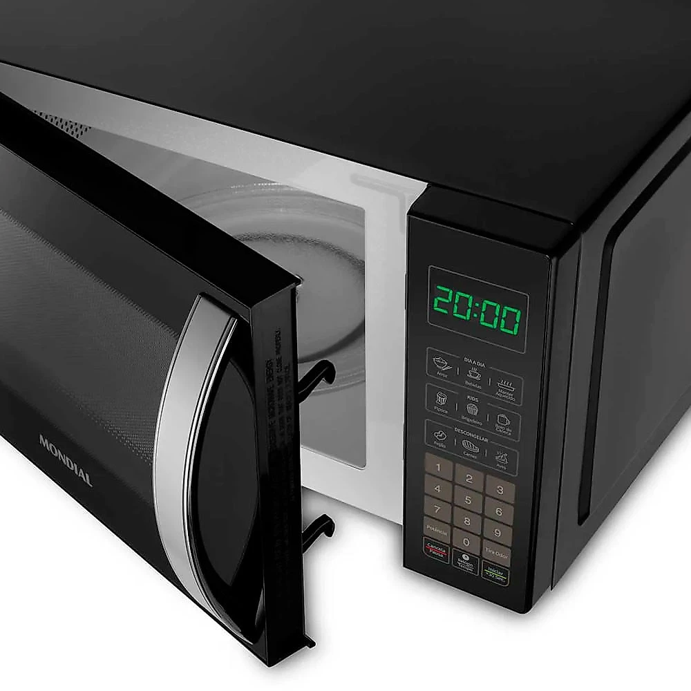 Micro-ondas Mondial MO-01-21-B 21 Litros 1200W Preto - 220V