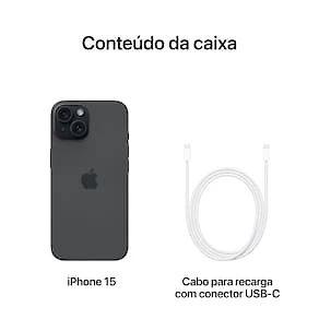 Apple iPhone 15 256GB - Preto… | Shopping do Inter