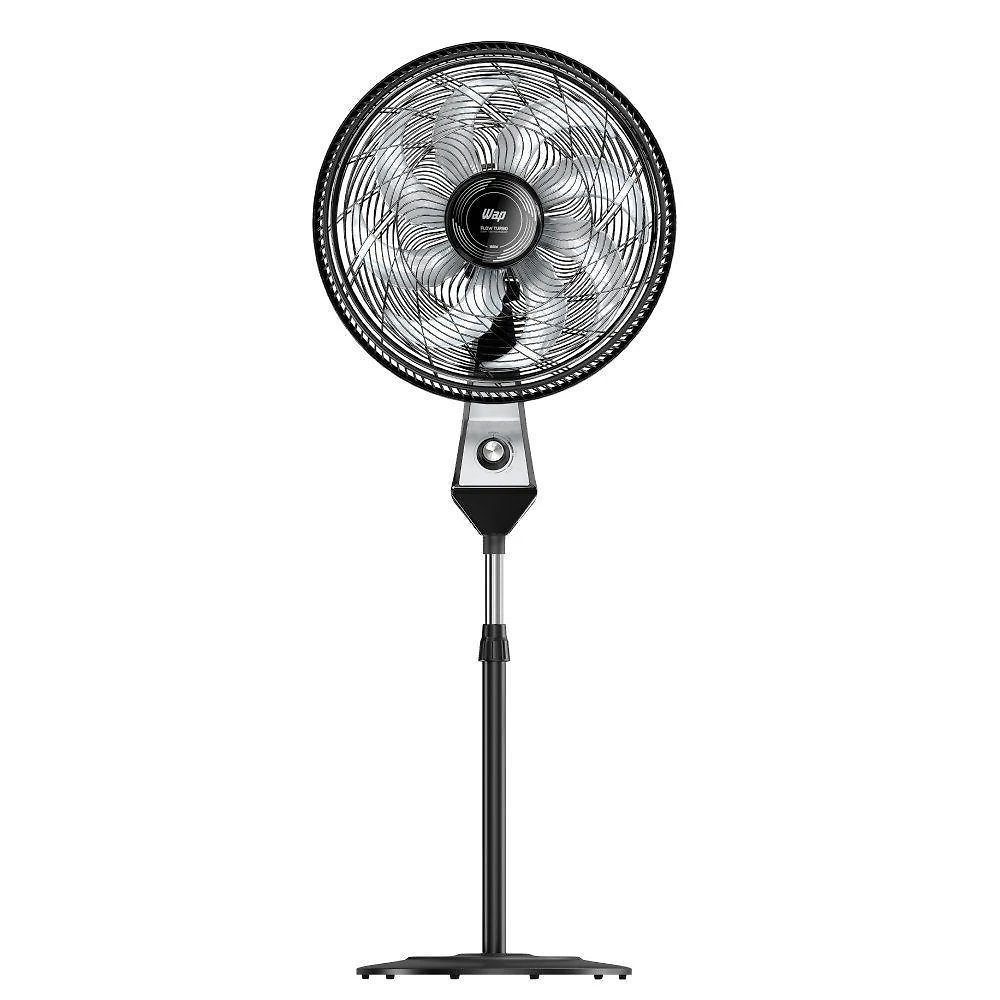 Ventilador wap coluna flow turbo preto 127v 50cm 8 pas fw009220