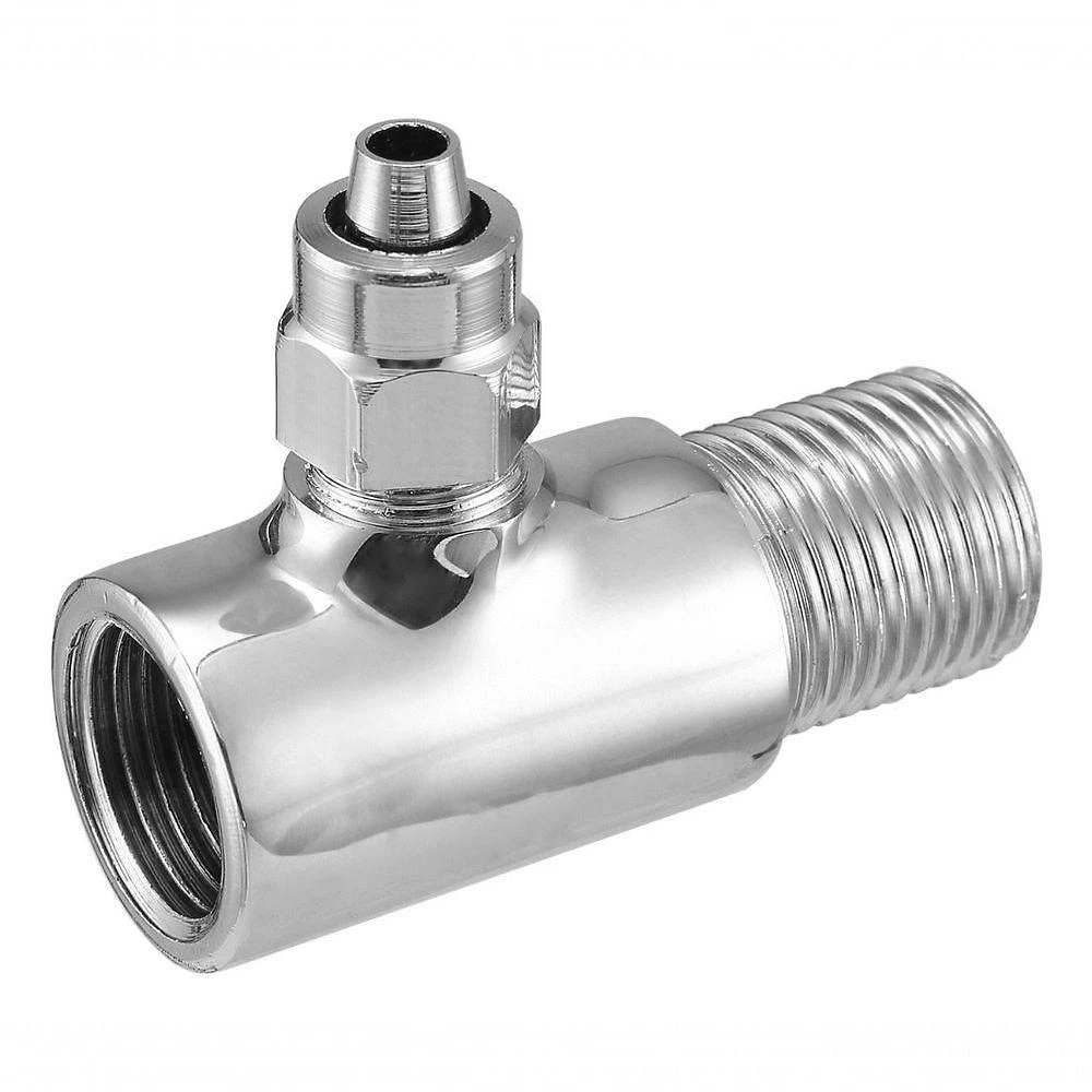 Adaptador Bucha T Filtro Bebedouro Purificador + Conector Tipo Mangueira 1-4 BBI Filtração Metal