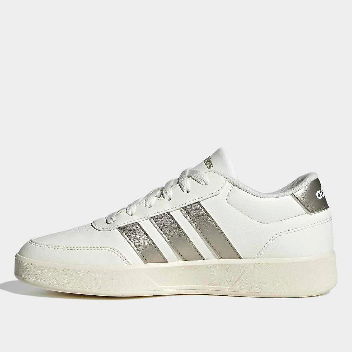 Tênis Adidas Breaknet Feminino Bege+Cinza - 34