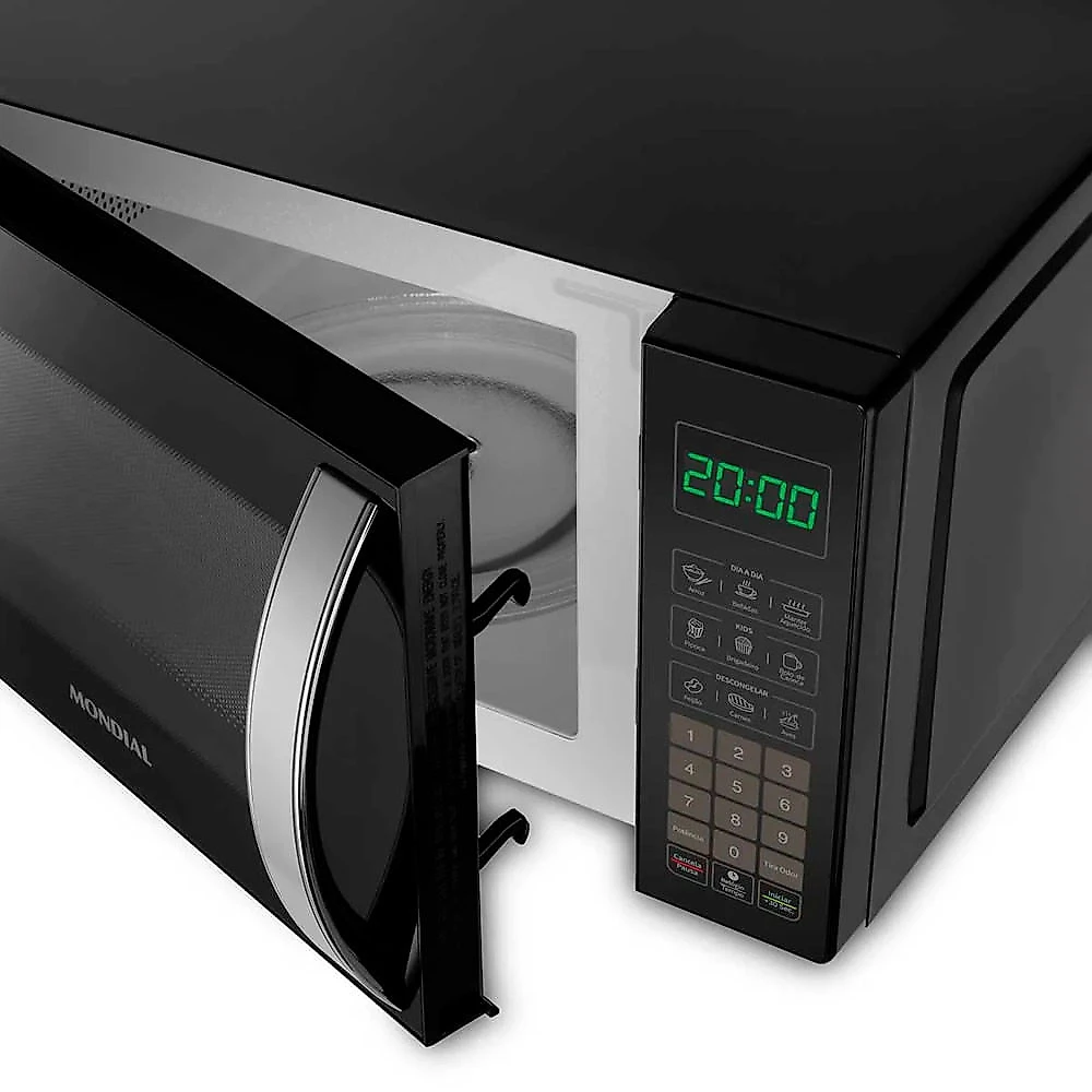 Micro-ondas Mondial MO-01-21-B 21 Litros 1200W Preto - 110V
