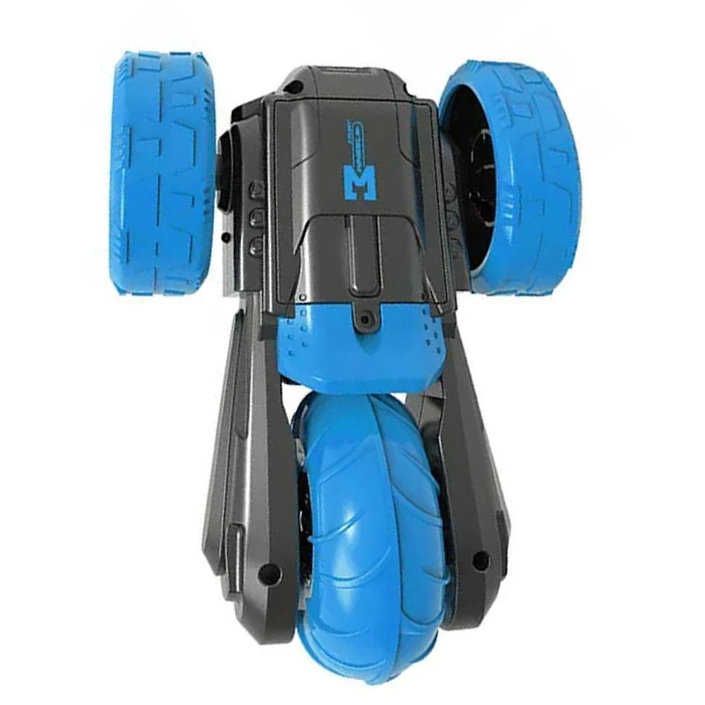 Carrinho Controle Remoto Radical Manobra 360 Flip Som Luzes Azul