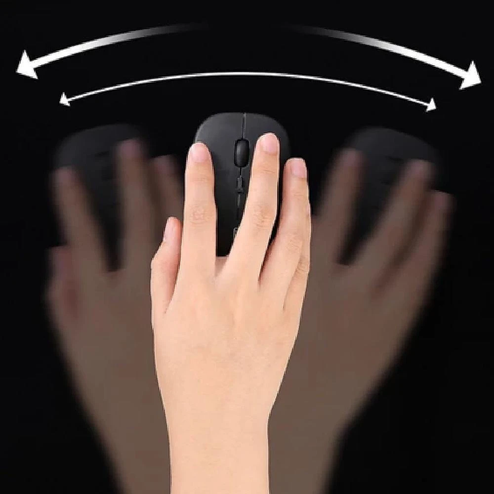 Mouse Pad Preto Grande 30x60 para Mesa com Base Antiderrapante e Superfície Lisa para Teclado