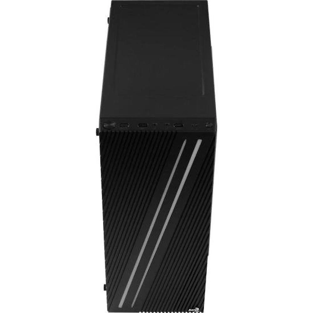 Gabinete Gamer Aerocool Streak Preto Rgb Lateral Acrílico [f002]
