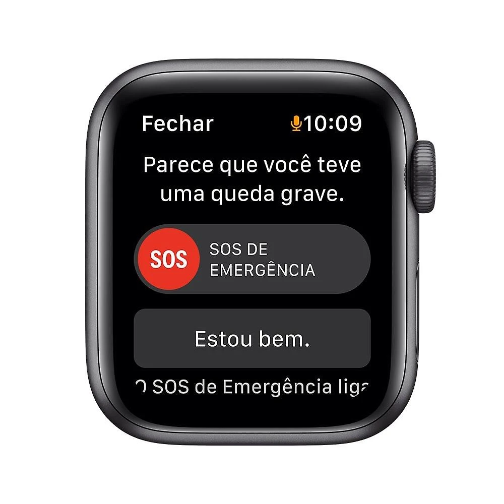 Miniatura (Seminovo) Apple Watch SE (GPS, 40 mm) - Caixa de alumínio Cinza-espacial