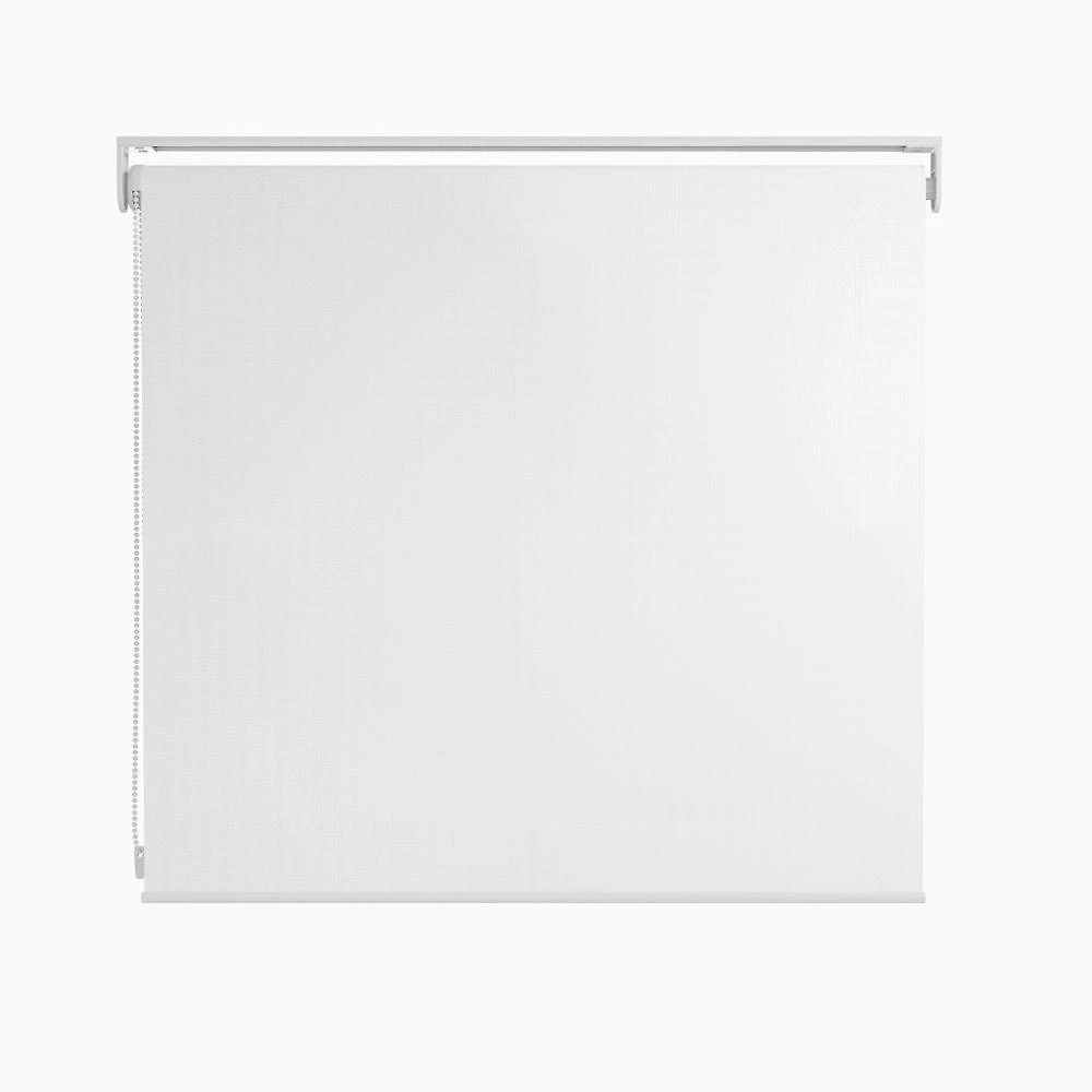 Persiana Rolo Blackout Napolis 235cm X 300cm Poliéster Branco Alanza