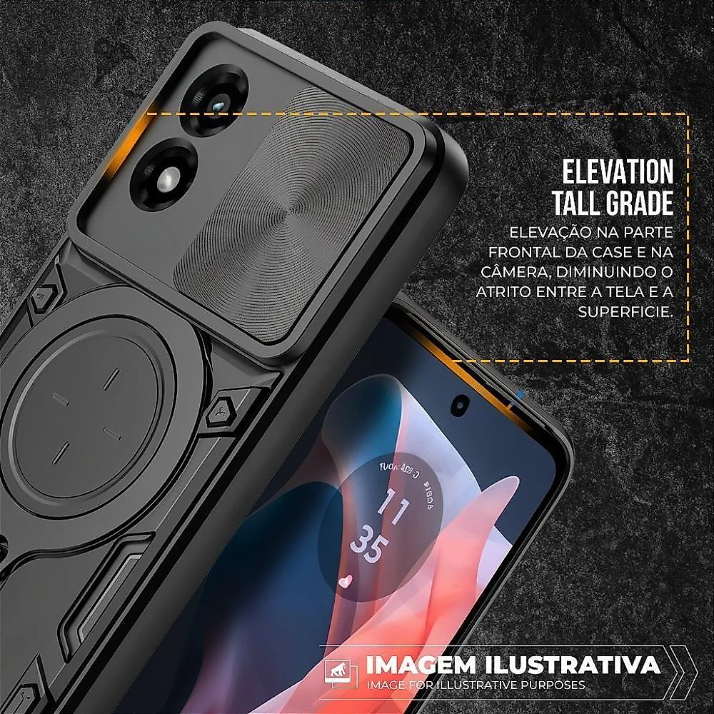 Capa Para Motorola Moto G34 - Discovery - Gshield