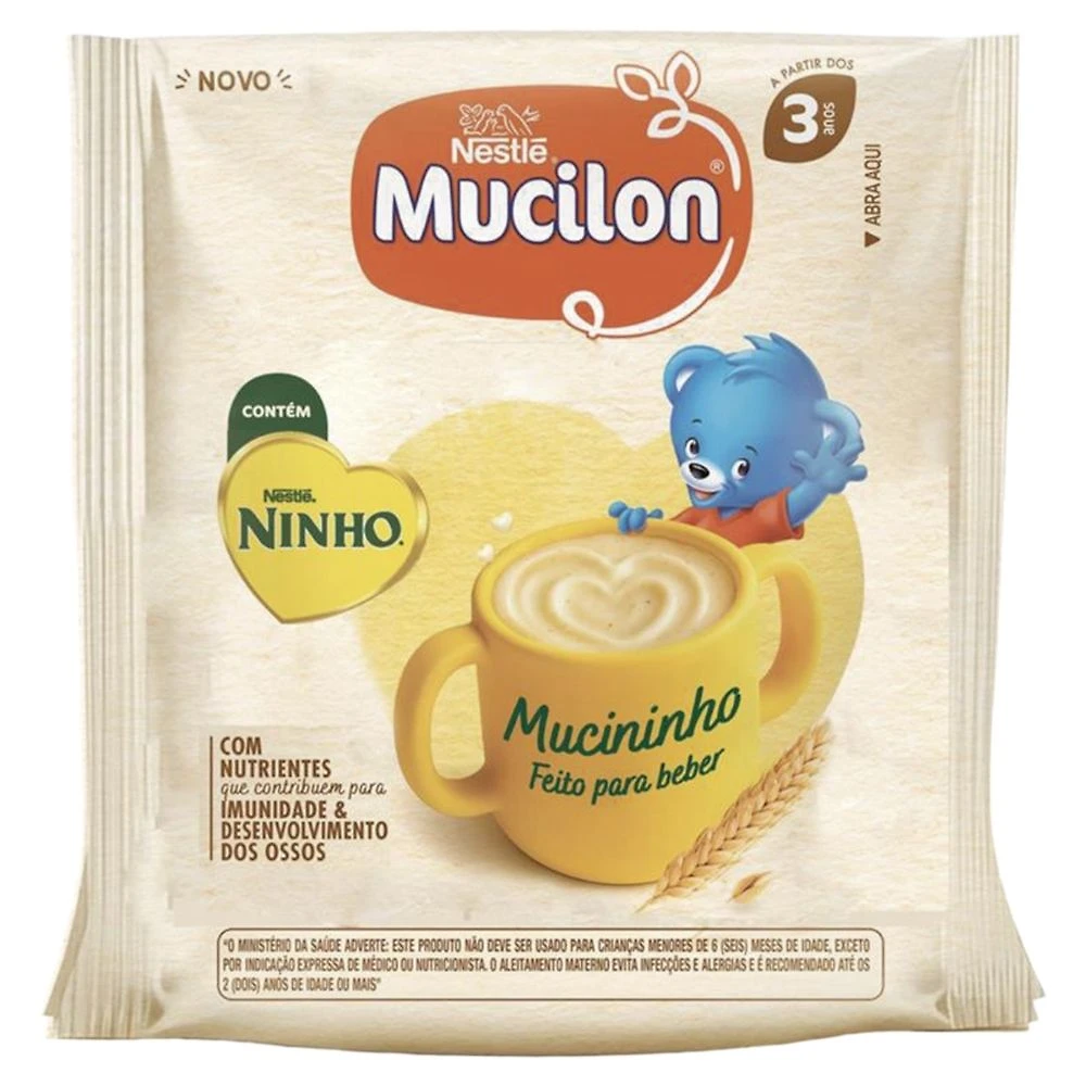 Mucilon Ninho Mucininho Sachê +3 anos 160g