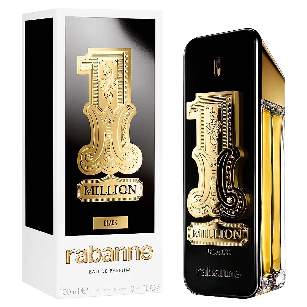 Perfume 1 Million Black Rabanne Masculino Eau de Parfum 100ml