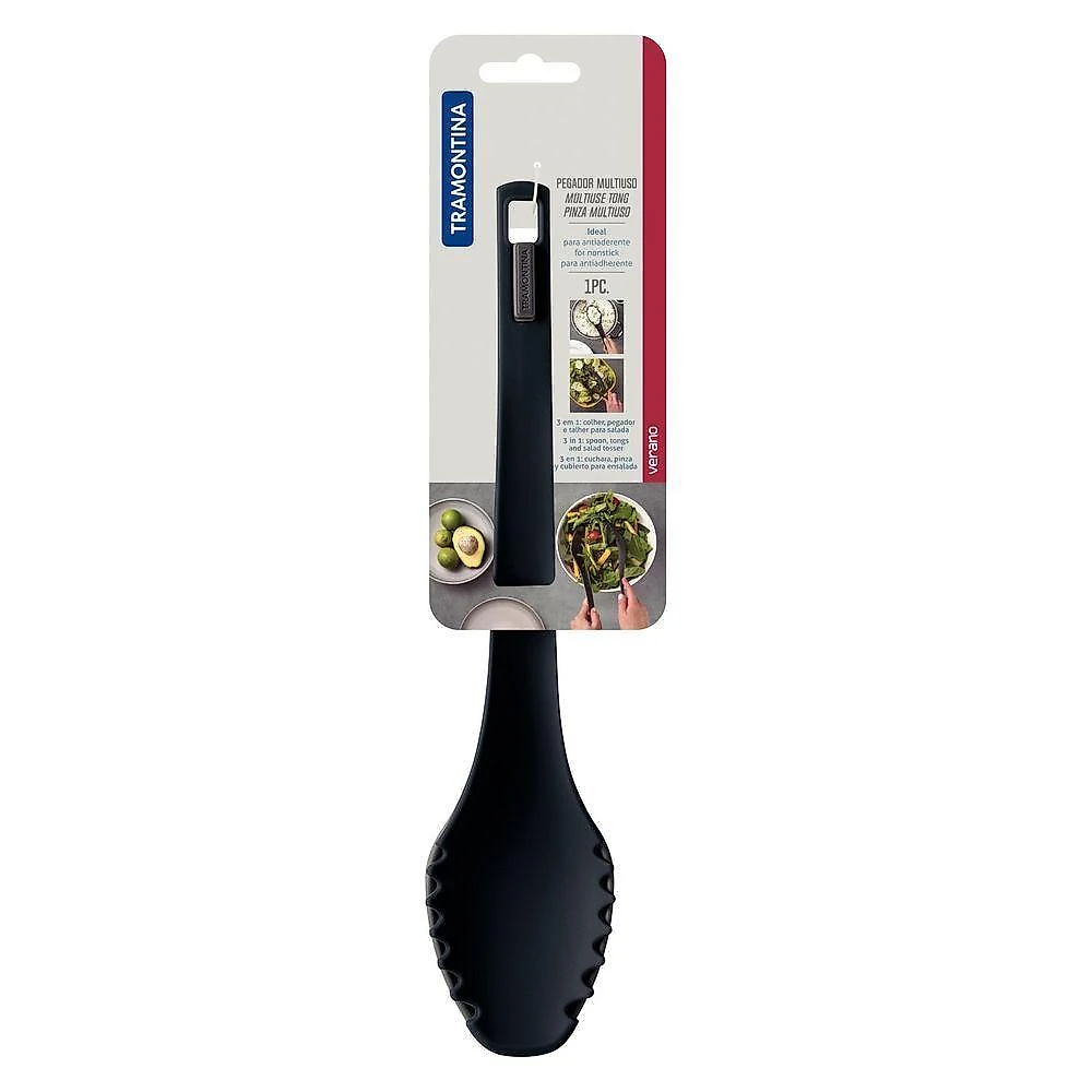 Pegador Para Salada Tramontina Verano Em Nylon ônix Tramontina