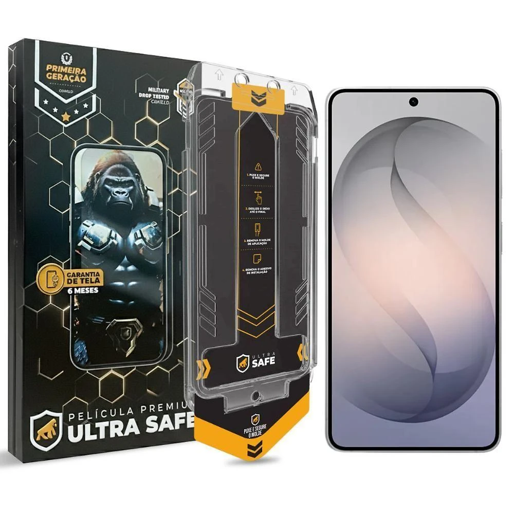 Película para Smartphone Gshield Ultra Safe Samsung Galaxy S26 Proteção de Tela Preto 1 Unidade