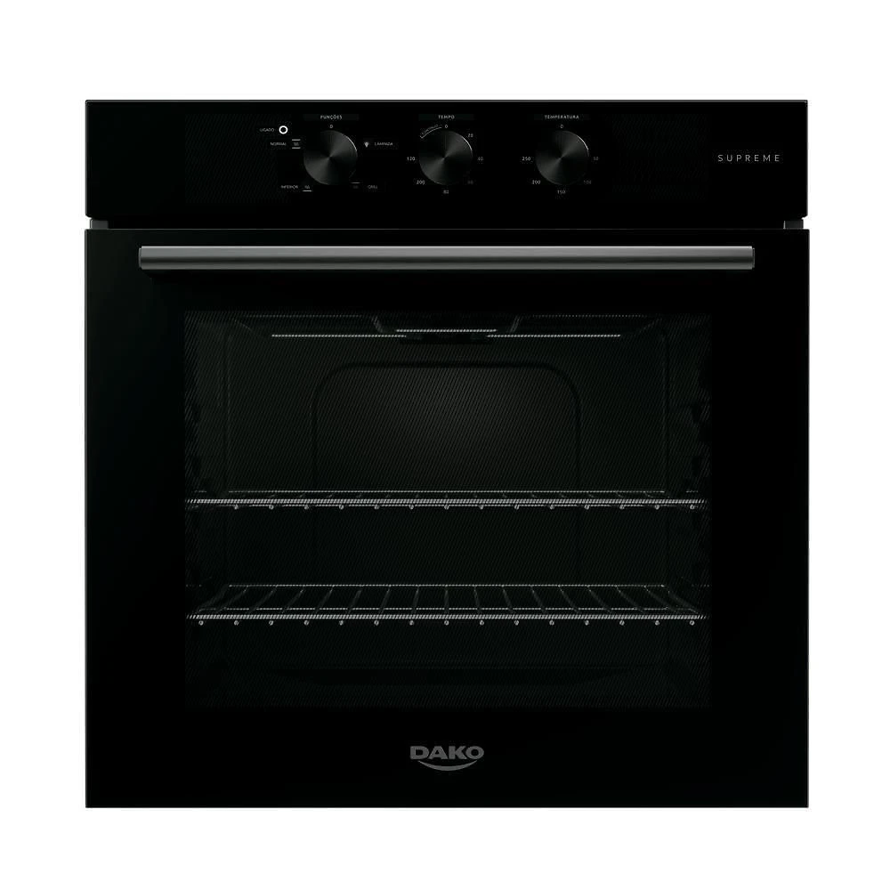 Forno De Embutir Elétrico Dako Supreme 80L Analógico Preto 220V