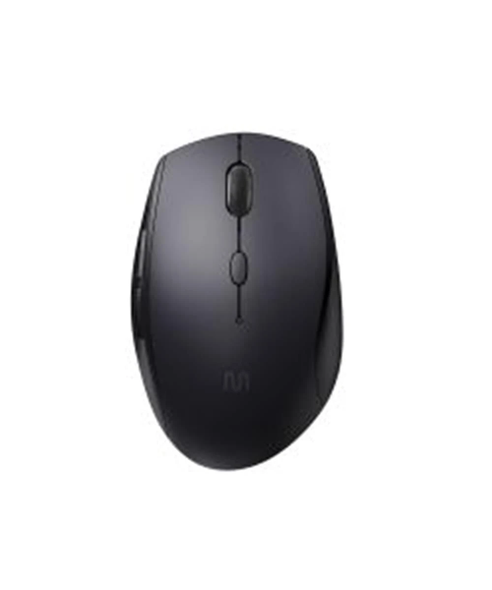 Mouse Sem Fio Multi Ms400 1600Dpi 6 Botões Design Preto