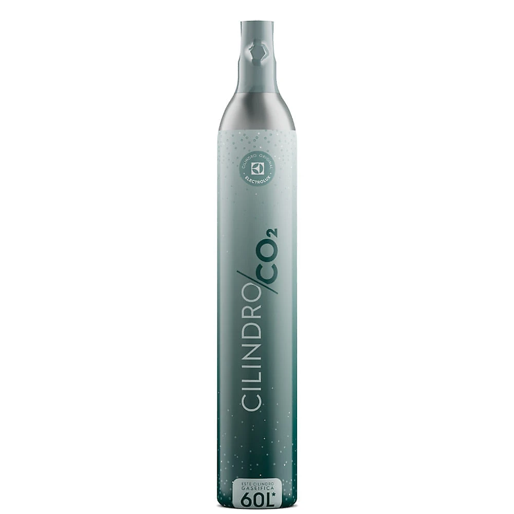 Gaseificador de Água Electrolux Cilindro e Garrafa 1L Verde Linha 100 anos Celebre Frescor - ESM100