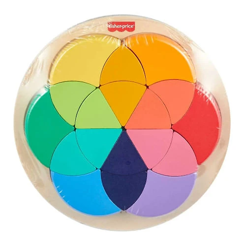 Brinquedo Círculo de Cores Mágicas de Madeira Fisher Price Mattel