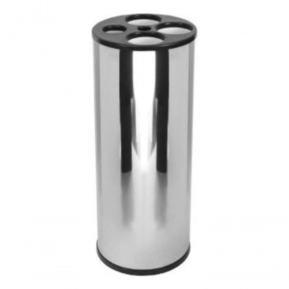 Lixeira Copo Descartável Inox + Dispenser água-café em Aço Inoxidável AISI 430 Higipack