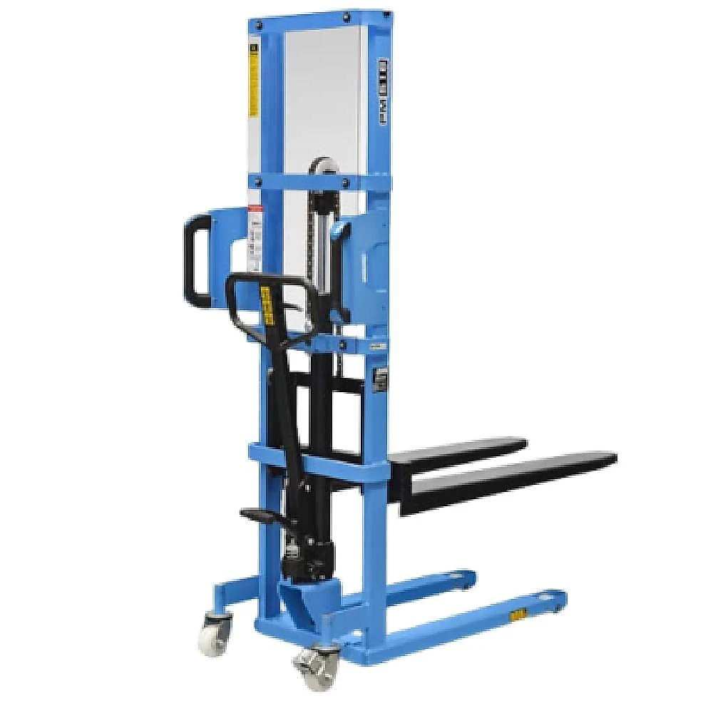 Empilhadeira Manual PM 516 Capacidade de Carga 500kg Elevacao Maxima 1.600mm Paletrans