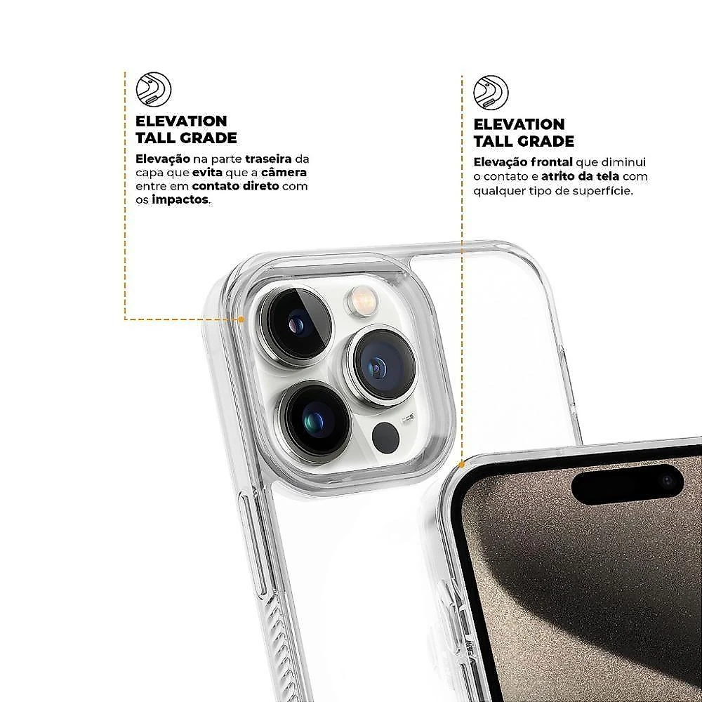 Kit Capa Anti-slip E Pelicula Defender Pro Privacidade Para Iphone 15 Pro Max - Gshield