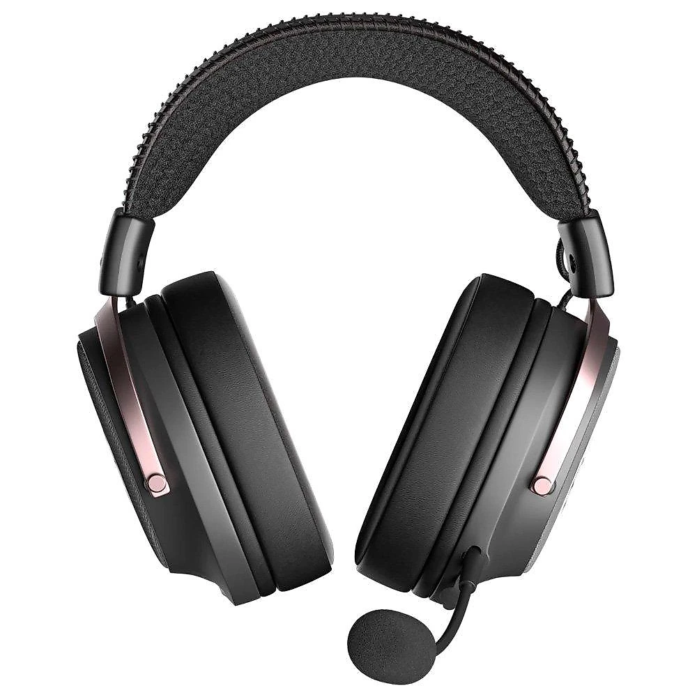 Headset Gamer Sem Fio Fallen Morcego Pro Wireless, 7.1 Virtual, Surround, Bluetooth 5.2, Microfone Destacável, Preto - HE00062