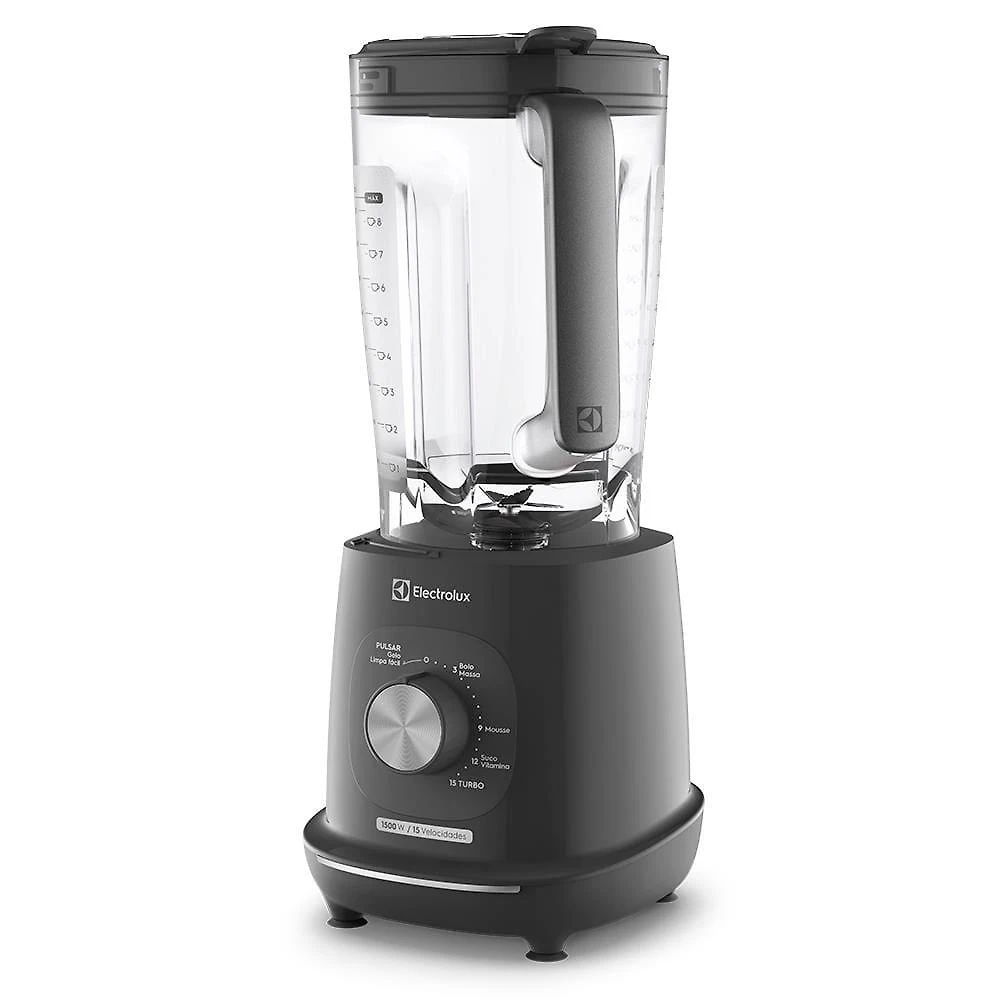 Liquidificador electrolux ebl1500 efficient triforce 1500w 3,2l cinza