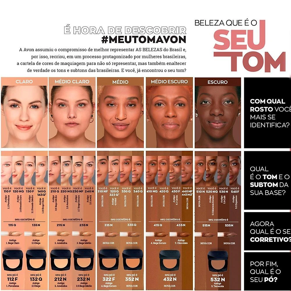 Miniatura Avon - Pó Compacto Facial Matte Fps 35 Cor 112 F