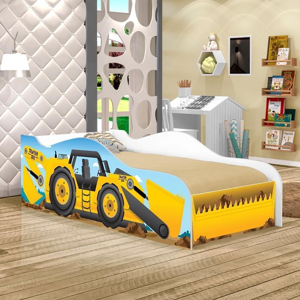 Cama Solteiro Kids Speciale Trator