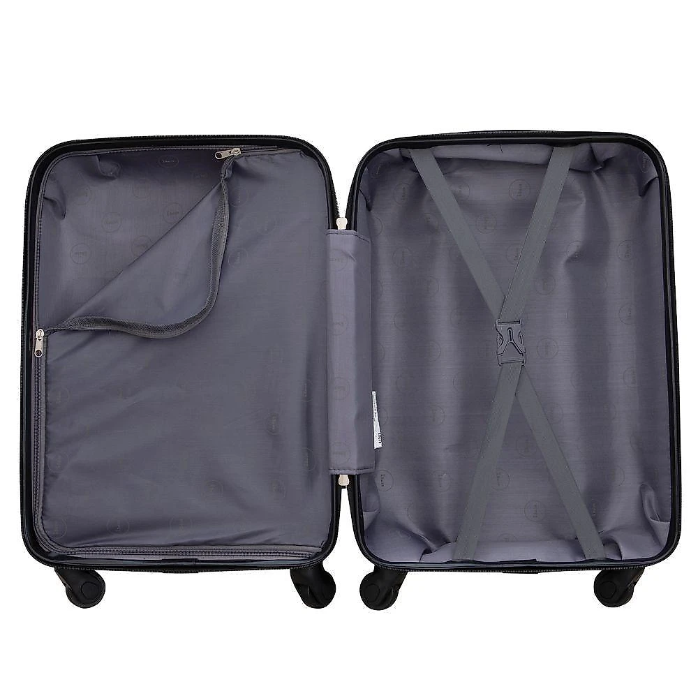 Mala de Viagem Grande Expansível em Abs Ika Flex Cadeado Tsa Embutido Rodas Duplas 360 Rosê - Rosê, G