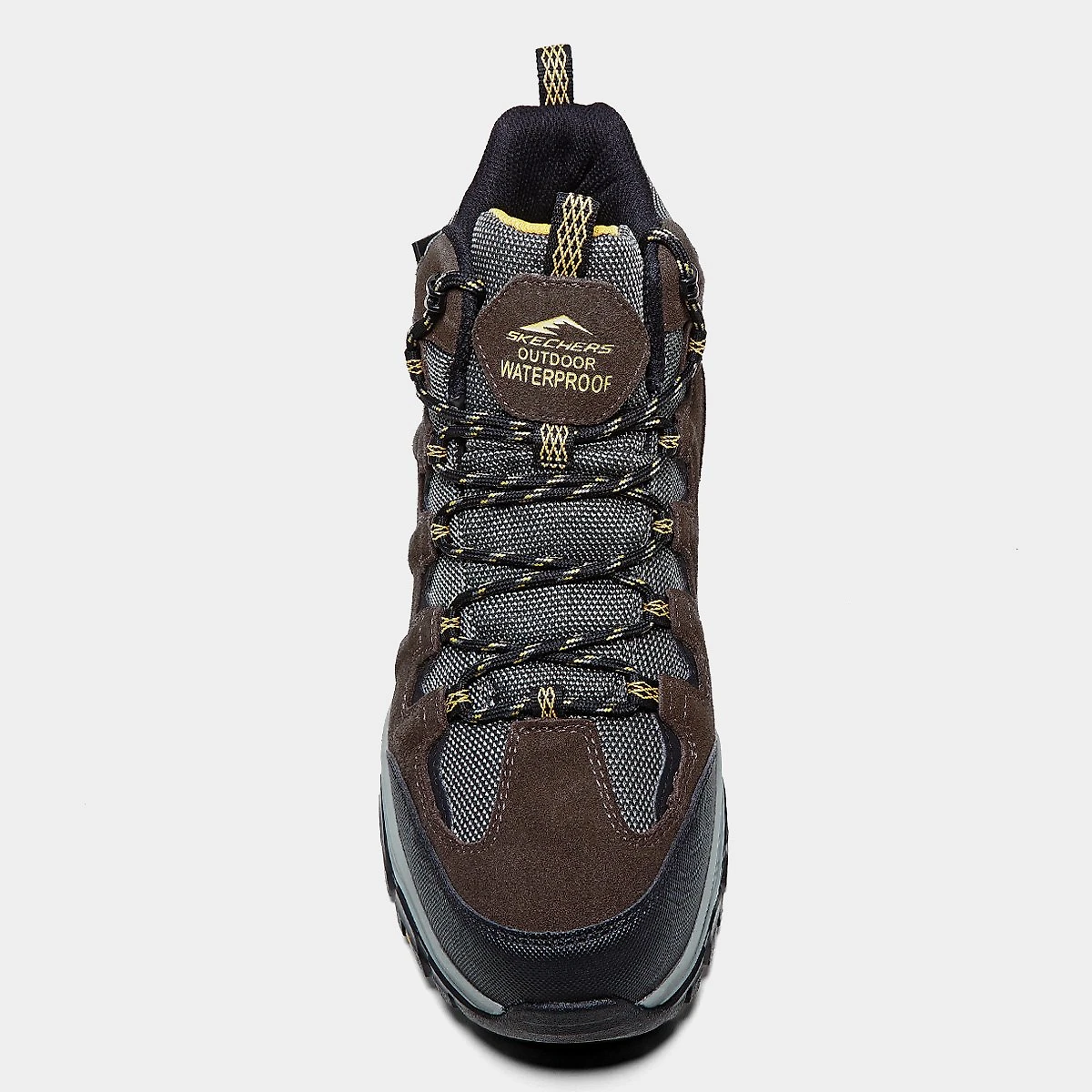 Miniatura Bota Couro Skechers Rickter Branson Masculina Terracota - 38