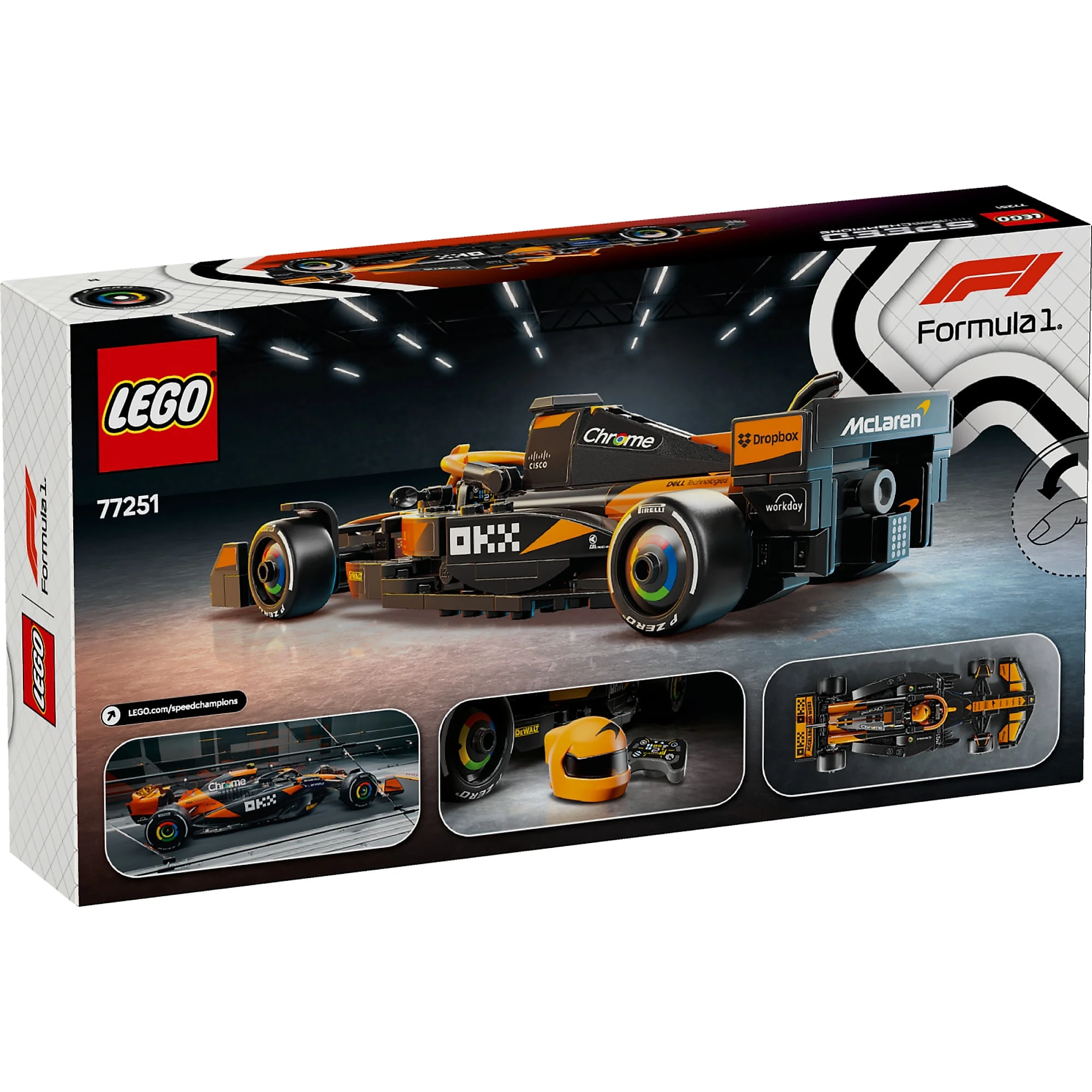 Speed Champions - McLaren F1® Team MCL38 LEGO Speed Champions - McLaren F1® Team MCL38