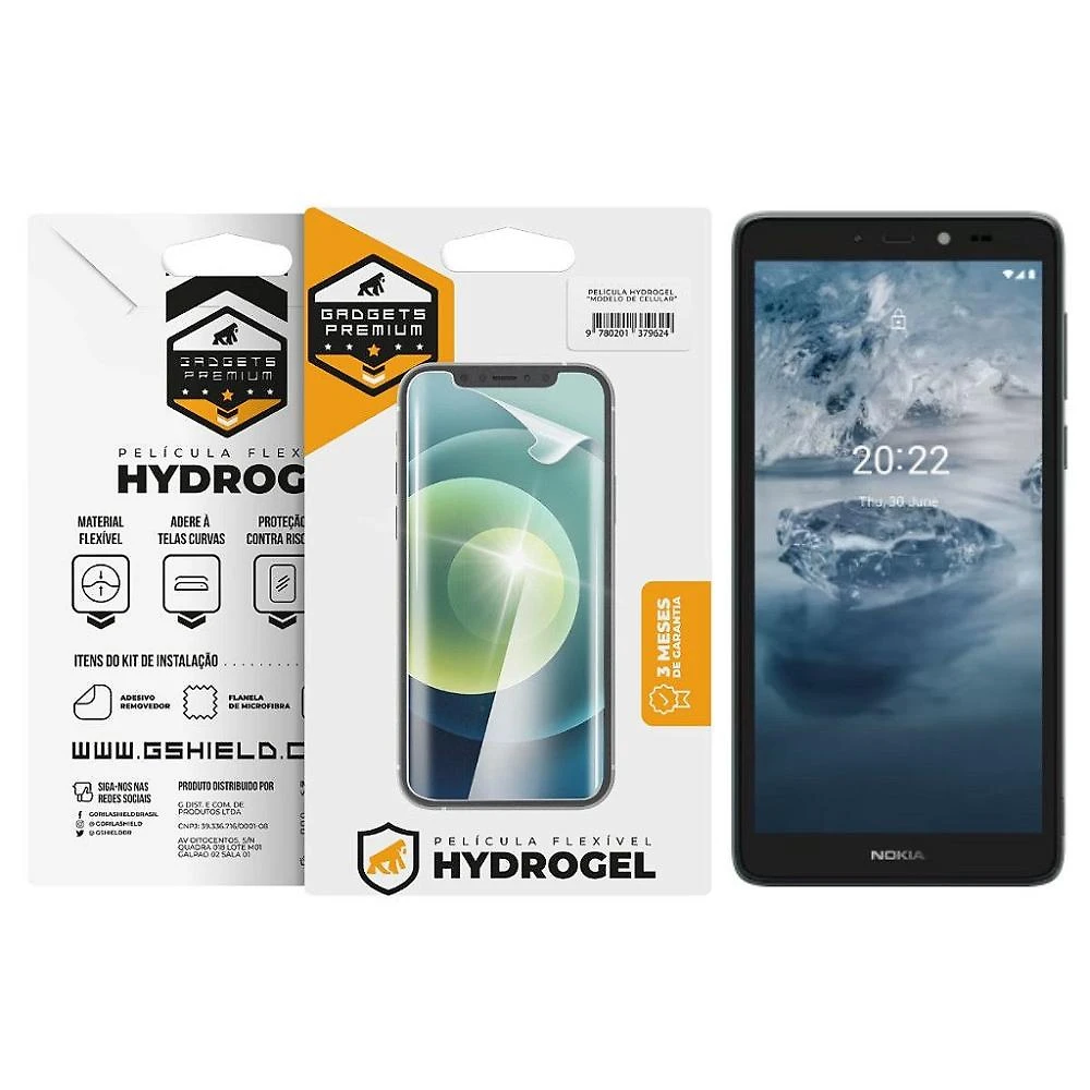 Película para Nokia C2 2nd Edition - Hydrogel Fosca -Gshield