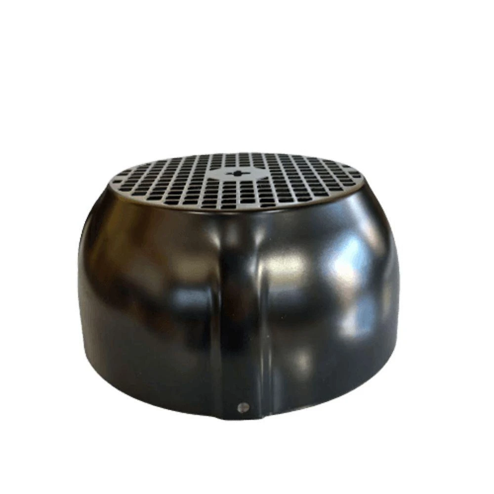 Tampa Defletora WEG W22 Carcaça 132 para Motor sem Graxeira Bivolt