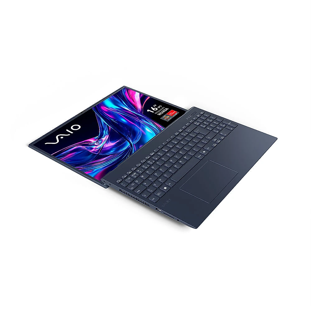 Notebook VAIO FE16 AMD® Ryzen 5-5625U Linux 8GB RAM 256GB SSD 16" IPS WUXGA Antirreflexo - Cinza Grafite