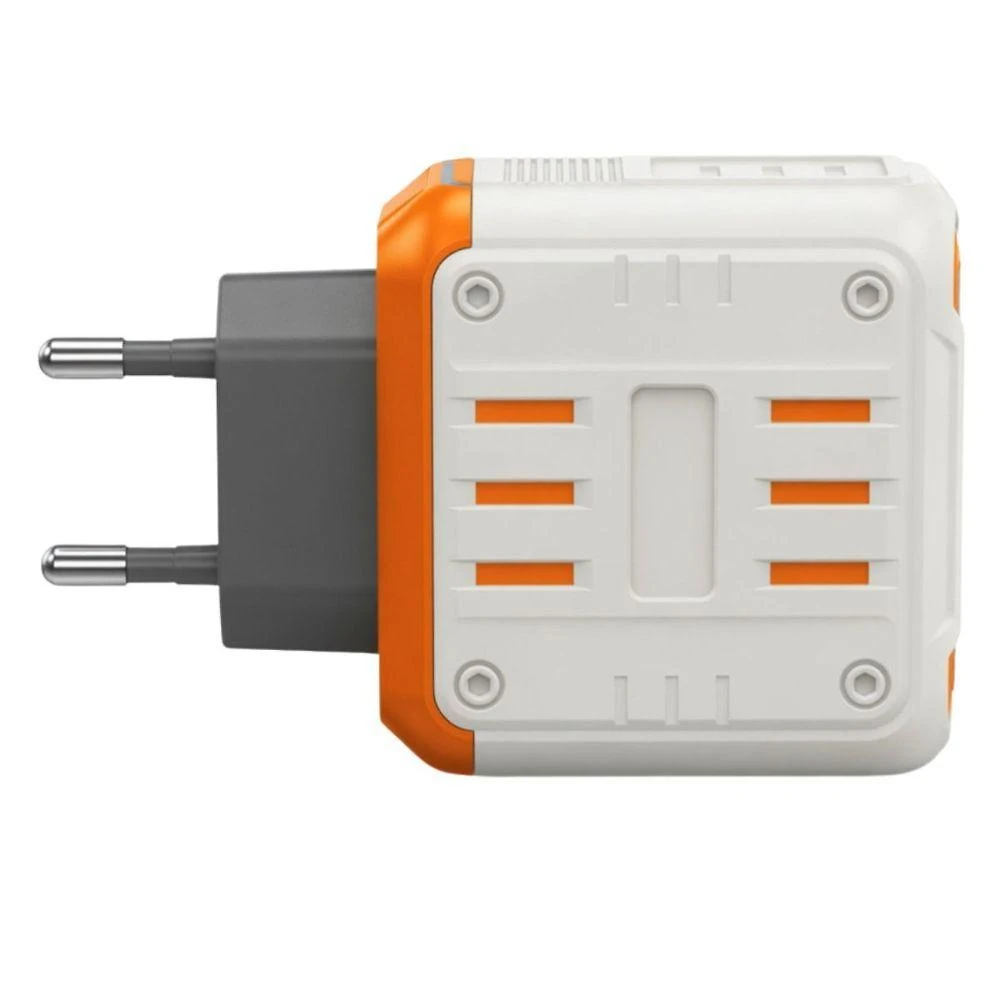 Carregador de Parede Dual USB MDM para Celular com Cabo Lightning Incluso Carregamento Rapido