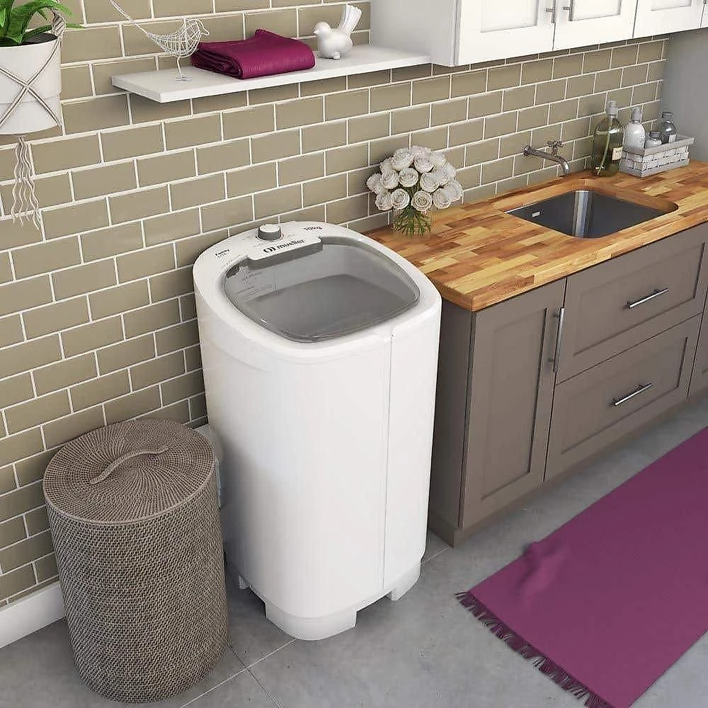 Tanquinho de Lavar Roupas Mueller Family Lite, 10 Kg, Branca, 220 Volts