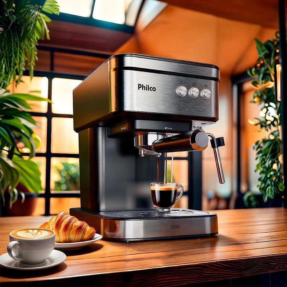 Cafeteira Expresso Philco 1,2L 20 Bar 950W PCF04A 110V