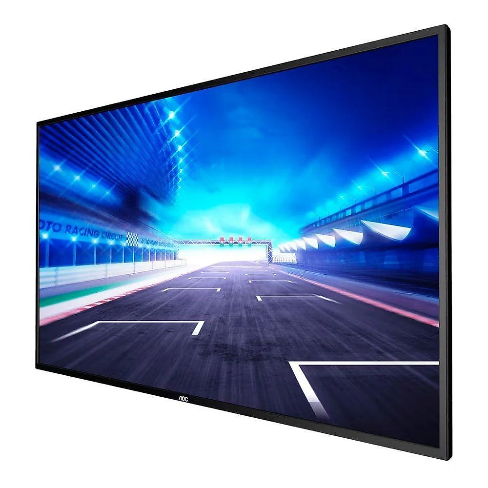 Monitor Profissional AOC SPF432A-78 43 Polegadas Full HD com Android e Entradas HDMI