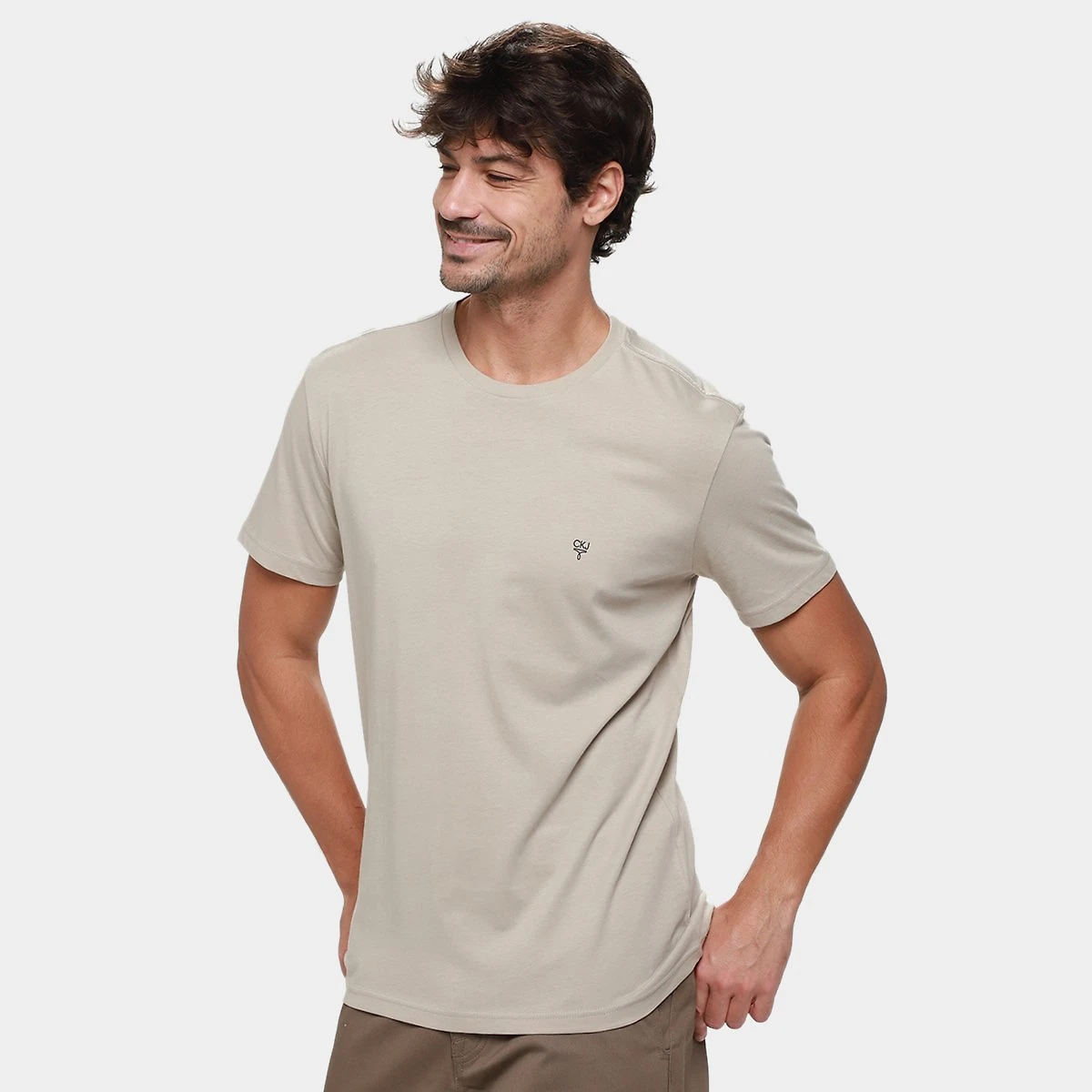 Camiseta Calvin Klein Casual Masculina