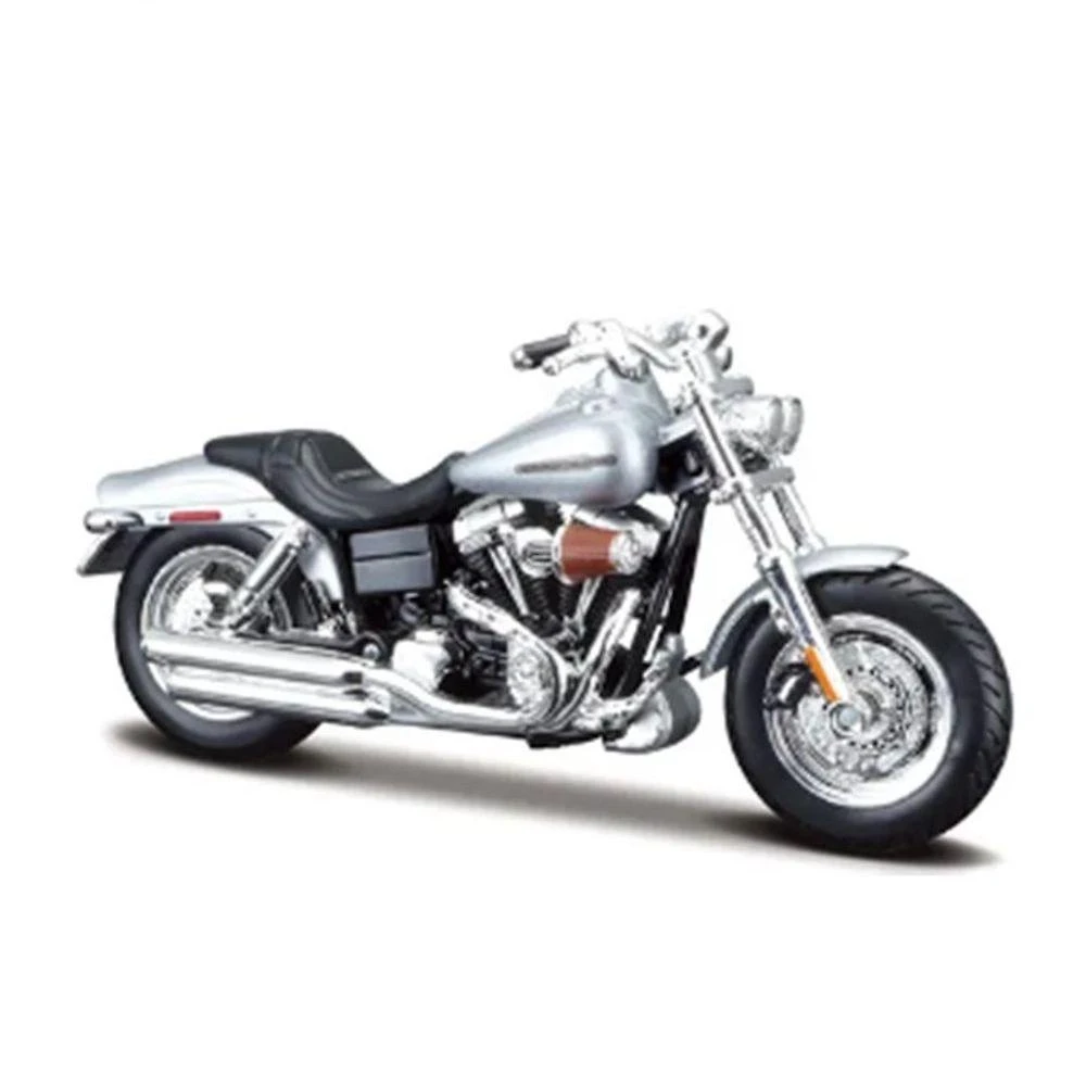 Miniatura Moto Para Coleçao Harley davidson Cvo Fat Bob 2009