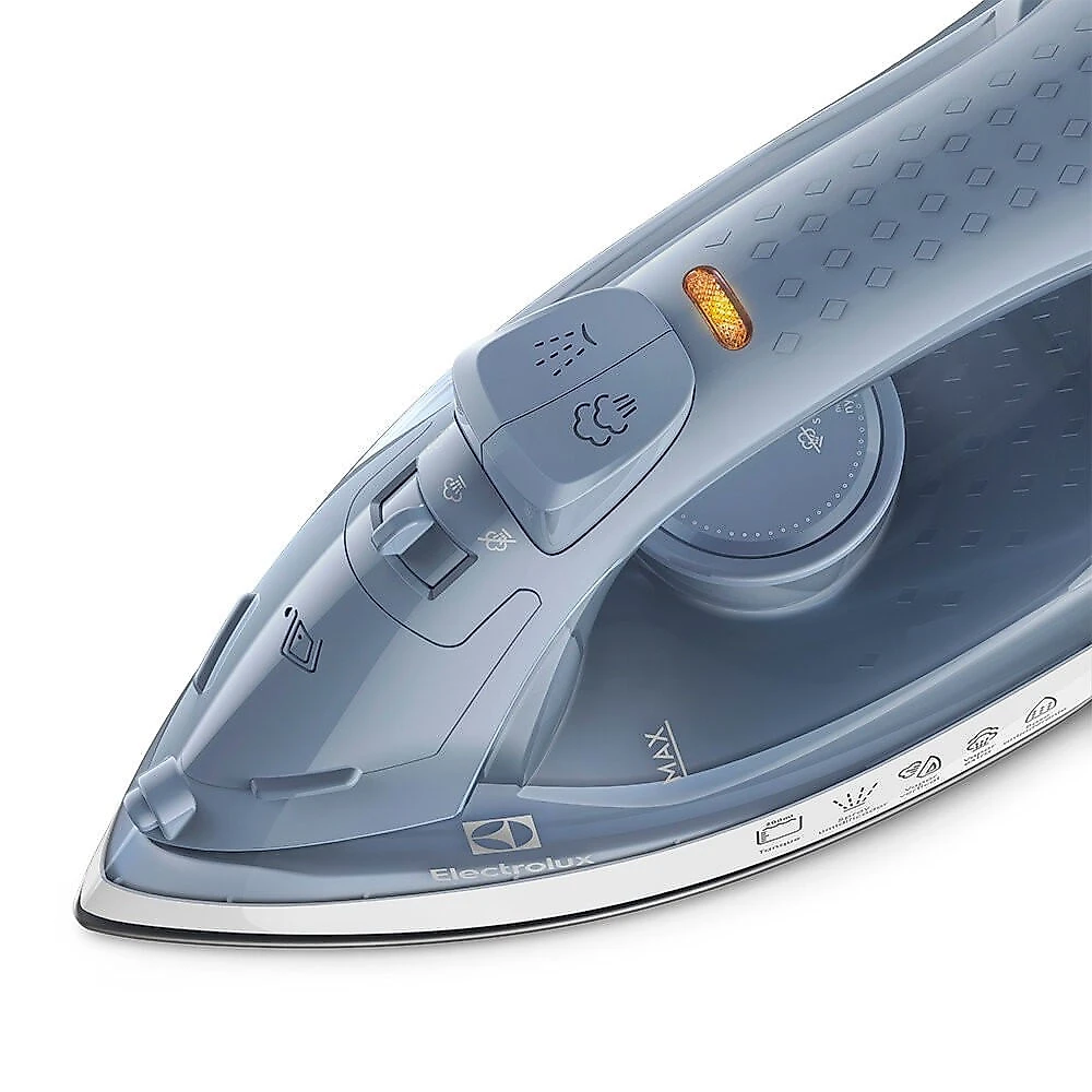 Ferro a Vapor Electrolux Efficient Base Antiaderente ESI10 Azul - 110V