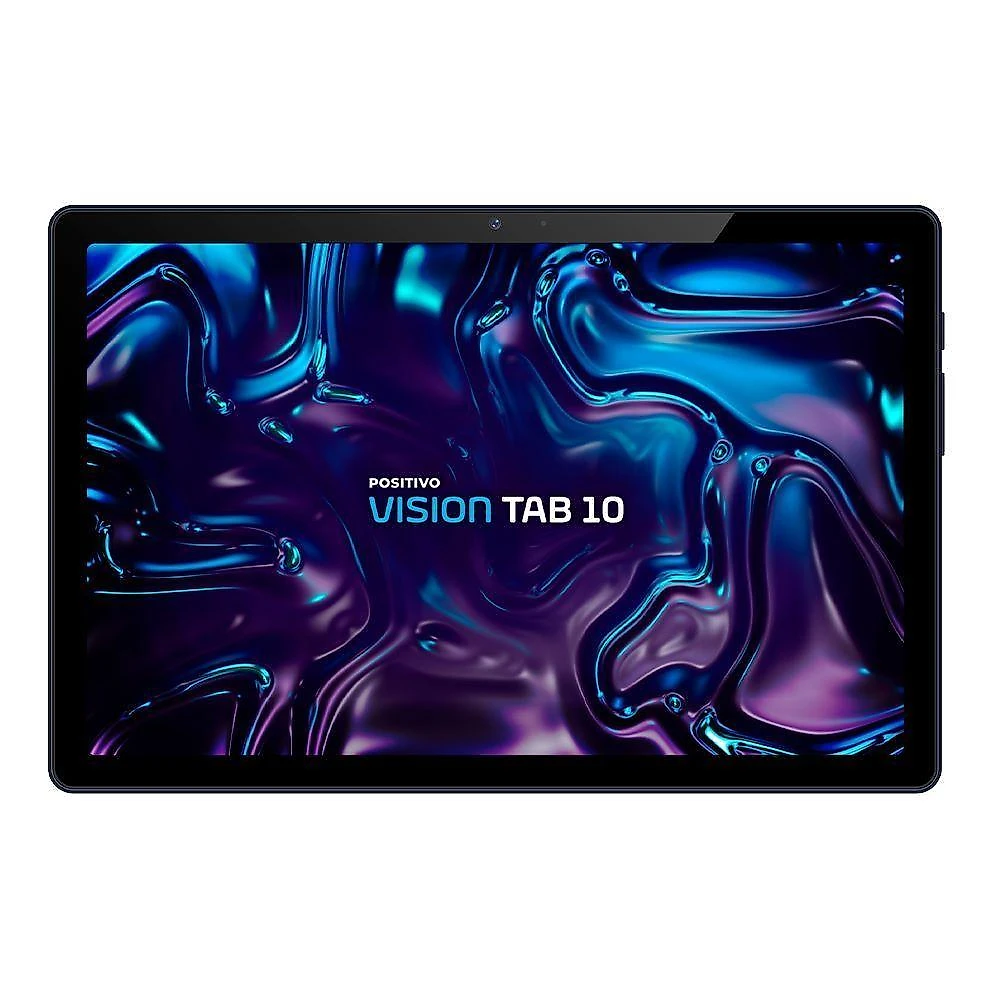 Tablet Positivo Vision Tab 10 4gb Ram 128gb Câmera 13mp E 5mp 10,1" Hd Ips Android 13 - Preto