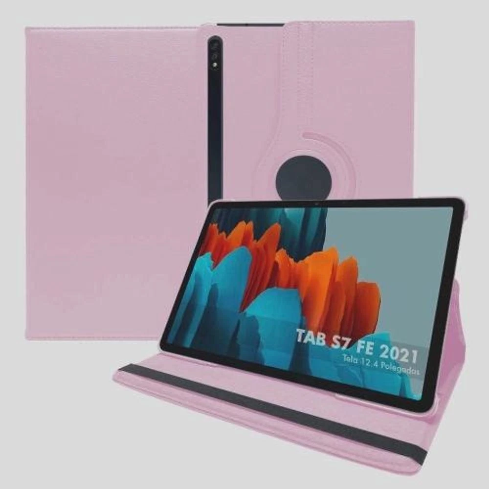 Capa Capinha Samsung Galaxy Tab S8 Plus 2022/s7 Fe 2021/s7 Plus 2020 12,4 Polegadas Com Suporte S Pen, Capa De Suporte G