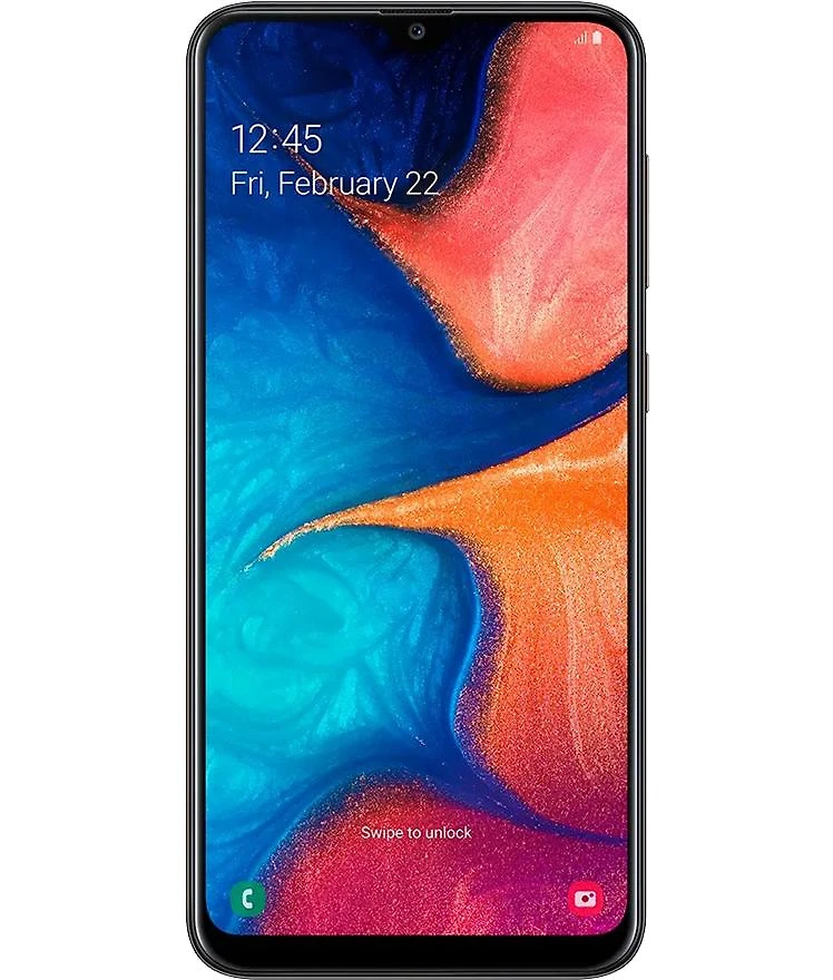 Usado: Samsung Galaxy A20 32GB Preto Muito Bom - Trocafone