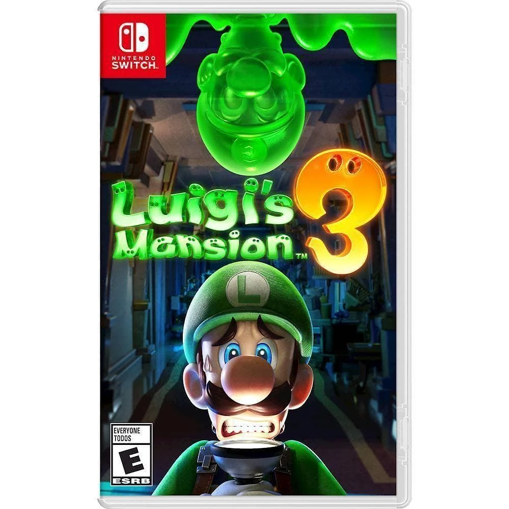 Jogo Luigi's Mansion 3 para Nintendo Switch Ação e Aventura Multiplayer Branco