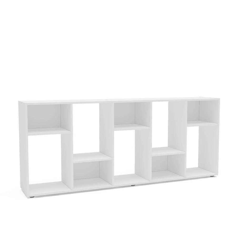 Estante Infantil Multifuncional 10 nichos Bella Casatema MadeiraOriginals Estante Montessoriana com 10 Nichos Branco