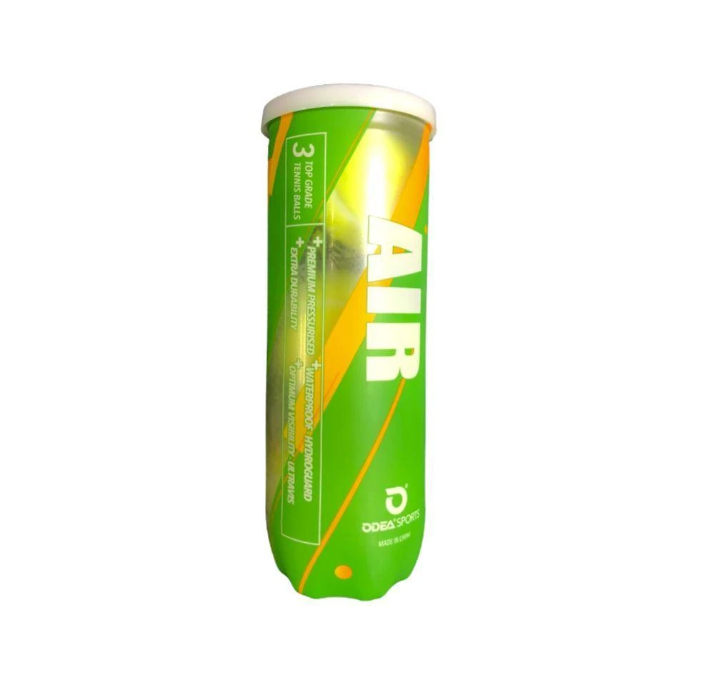 Miniatura Bola De Tênis Odea Air - Tubo Com 3 Bolas