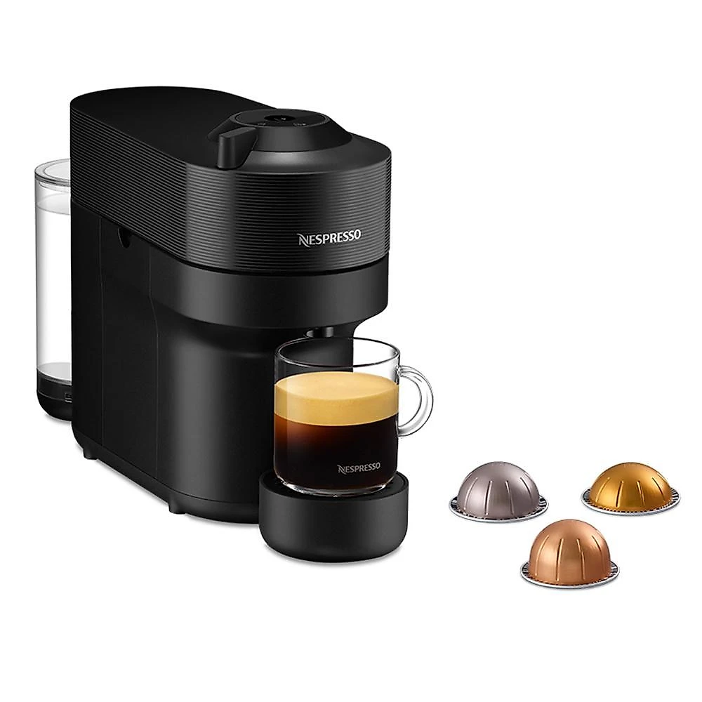 Cafeteira Nespresso Vertuo POP Preta para Café Espresso Manual - GCV2BR 110